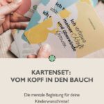 Pin me: Affirmation Kinderwunsch - Affirmationskarten „Vom Kopf in den Bauch“