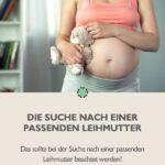 Pin mich: Die Suche nach einer passenden Leihmutter