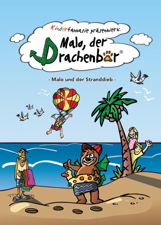 Cover: Malo der Drachenbär von Marco Schulz und Markus Kästle