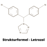 Structural formula - Letrozole
