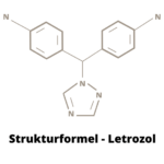 Strukturformel - Letrozol